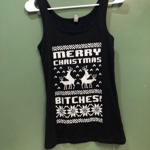 Crude Christmas Tank Top